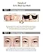 AHC BLACK EYE MASK 8g x 5 PCS in the Box , Eye Mask Containing Black Complex Realizing Bright and Tight Skin in Eye Zone, Anti-Wrinkle & Whitening Effects