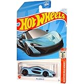 Hot Wheels McLaren P1 Light Blue Quarter Mile Heroes 1/5 Scale