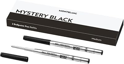 Montblanc Refill BP M 2x1 Mystery Black PF Ink Cartridges