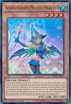 Schokoladen-Magier-Mädchen - MVP1-DE052 - Yu-Gi-Oh - deutsch - 1. Auflage - NIFAERA Spielwaren