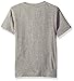 The Children's Place Big Boys' Short Sleeve Henley, Smoke Black, Medium/7/8