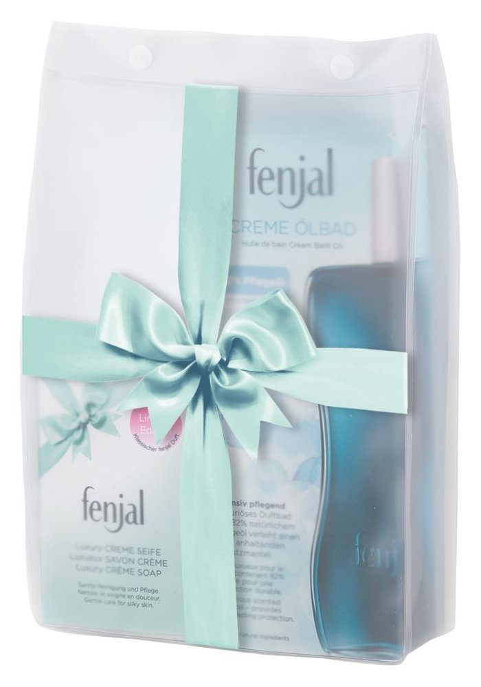 Fenjal Gift Set Oil Bath (200 ml) plus Soap (150 g) Amazon.co.uk Beauty