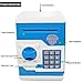 Money Bank,Samate Cartoon Electronic ATM Password Piggy Banks New Great Gift Toy for Children Kids Can Auto Scroll Paper Money for Children Fun Toy (Blue)