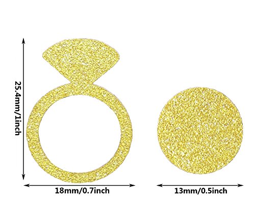 2 FECEDY+Circle+Confetti+Bachelorette+400pcs