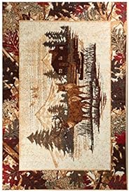 Furnish my Place 520MLT3x5 Area Rugs, 3'6"x5'6&