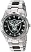 Game Time Men's 'Heavy Hitter' Metal and Alloy Quartz Analog Watch, Color Silver-Toned (Model: NFL-HH-OAK)