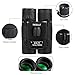 Tescat 8x21 Small Compact Lightweight Binoculars for Adults. Travel Mini Pocket Folding Binoculars for Outdoor Birding Sightseeing Hunting Hiking.Premium Glass lens, Shockproof(Black,0.38lb)