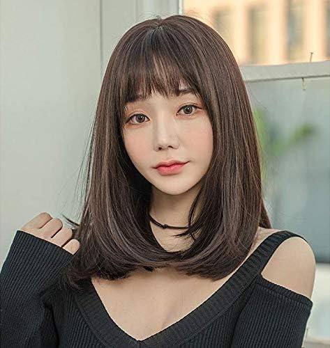 かつら ウィッグ ミディアム グラデーション セミロング レディース ストレート 原宿 自然 小顔 キュート ボブ ショート フルウィッグ 女性用 人気 定番 ボブ 医療用 日常 耐熱 夏用 調整可能 通気性抜群 巻き髪 ロリータ ネット付き B01fluqrnm 400円 セール開催中