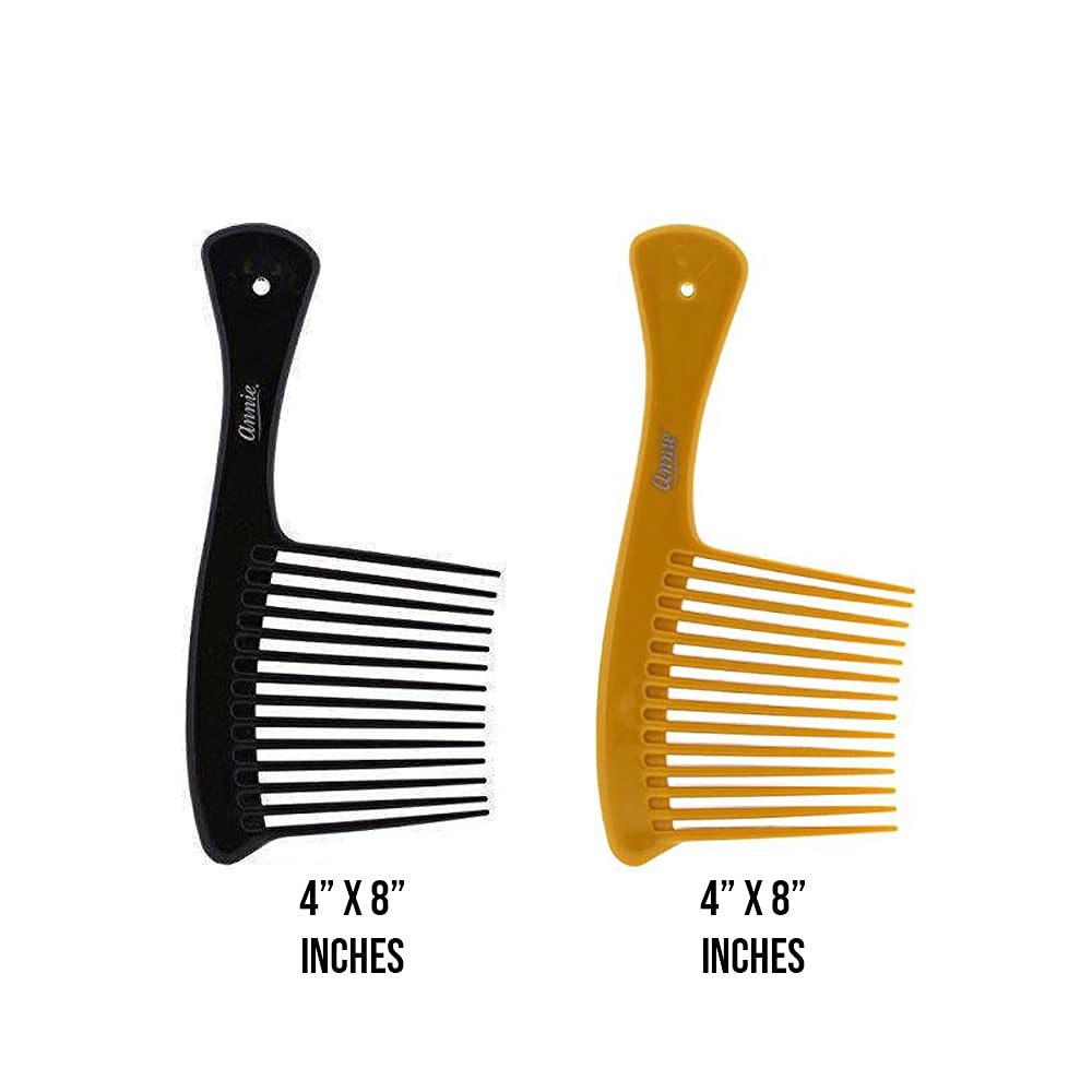 Annie- Salon Style Jumbo Rake Comb - (3