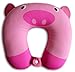 NIDO NEST Travelfriendz Kids Travel Pillows for Airplane - Cute U-Shaped Neck Pillow for Cars, Toddlers, Children Birthday Gifts - Pig