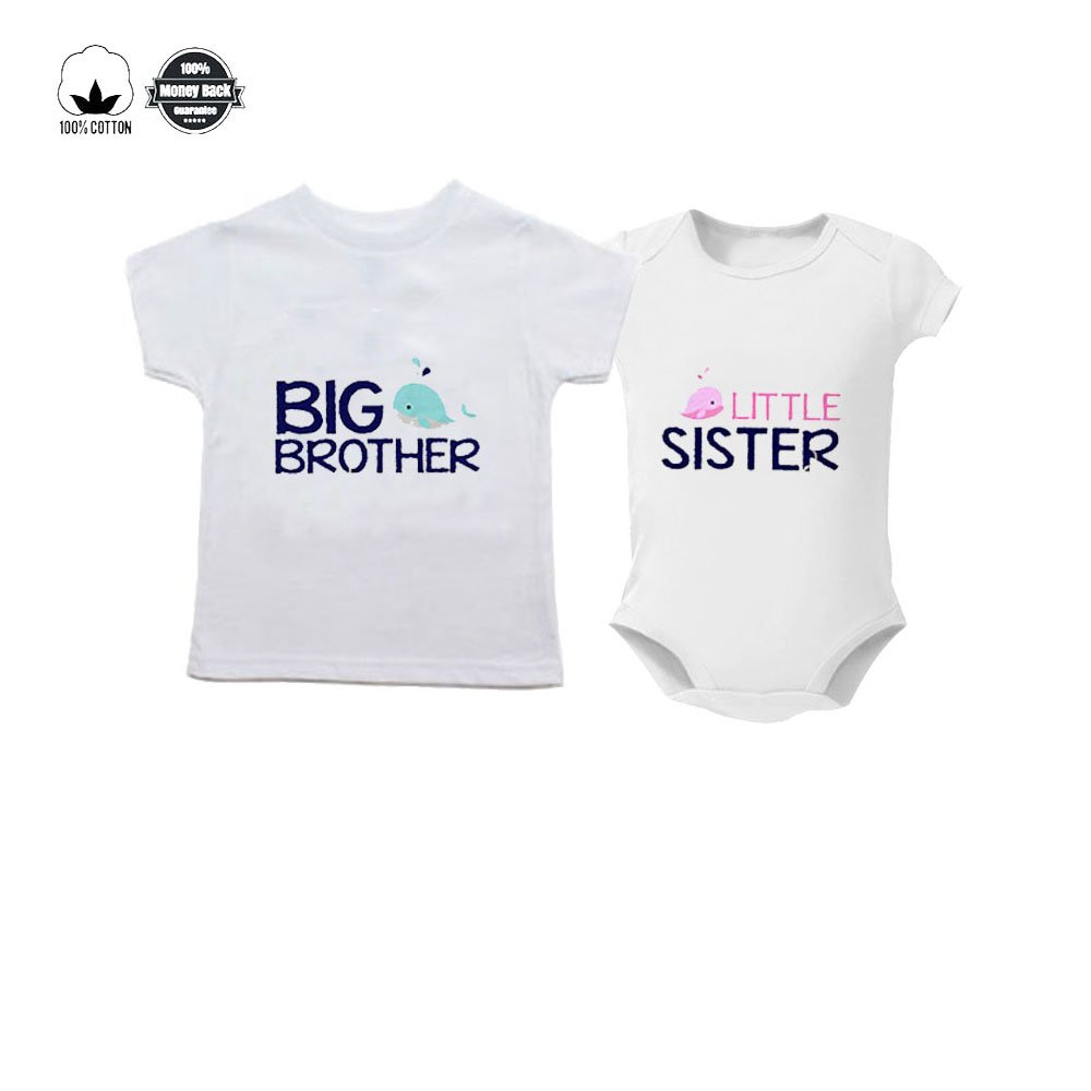 matching baby boy and brother outfits