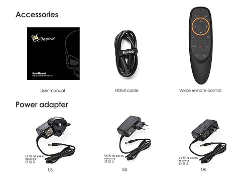 Remote Control Beelink Gt BEELINK G10S GT KING Amlogic S922X