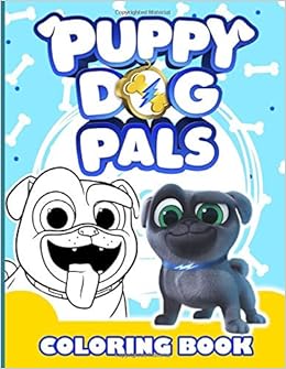 Puppy Pals Coloring Book: Featuring Fun And Relaxing Puppy ...
