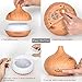 Aromatherapy Diffuser - 550 mL Remote Control Essential Oil Defusers Electric Ultrasonic Cool Mist Humidifier Air Purifier 7 Color LED light 4 time-setting Wood Grain Whisper-Quiet