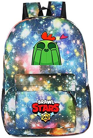 Brawl Stars School Backpack, Lightweight Laptop Backpack School Bookbag Computer Backpack for Men/Women