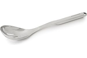 KitchenAid - Premium Slotted Spoon, Heat Resistant Stainless Steel Cooking & Serving Spoon