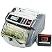C4C US Dollar Bill Money Counter - Portable Design - Voice Alerts - 1000 Cash Bills Per Minute