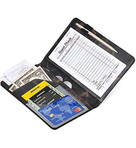 3 Waitress+Marble+Texture+Waitstaff+Organizer