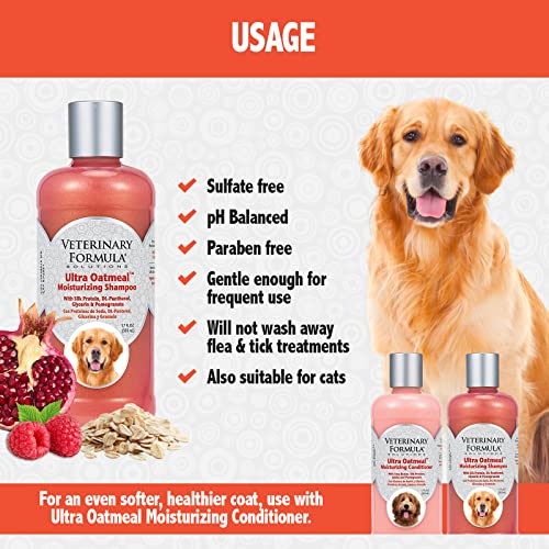 Veterinary Formula Solutions Ultra Oatmeal Moisturizing Shampoo for