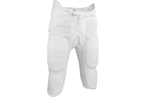 Sports Unlimited Double Knit Integrated Youth Football Pants with Pads - Youth Football Practice Pants for Boys