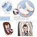 Angzhili Baby Car Seat Head Support Stroller Safety Pillow,Baby Adjustable Toddler Headrest for Car Seat, Banana U-Shape Children Travel Headrest Head Protection Pillow(Pink)