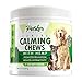 Natural Hemp Dog Calming Formula Supplement Soothes Canine Anxiety, Helps Keep Dogs Calm, Relieves Stress, Limits Barking & Chewing Fur. 120 Natural Soft Chews, Made in USA, 100% Guaranteed Quality
