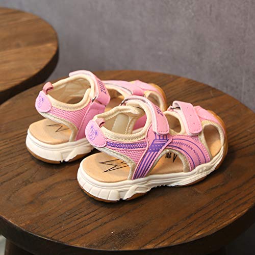 Respctful✿ Toddler Baby Boys Or Girls Breathable Mesh Running Sneakers Summer Sandals Pink