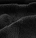 Utopia Towels - Premium Jumbo Bath Sheet - 100% Cotton Highly Absorbent and Quick Dry Extra Large Bath Towel - Super Soft Hotel Quality Towel (35 x 70 Inches, Black)