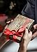 Premium Long Bifold Leather Wallet for Men Women | Phone Pocket | Wooden Box