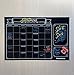 Huge Dry Erase Chalkboard Calendar for Wall by VersaChalk (24 x 36