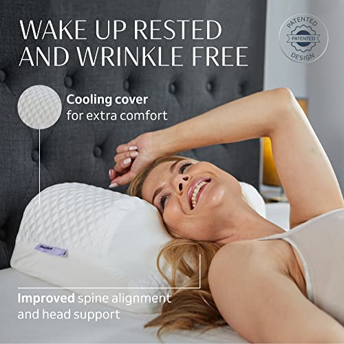 YourFacePillow Cooling Beauty Pillow with Satin Case Anti Aging