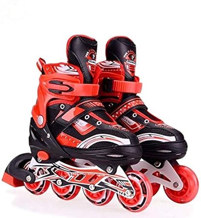 skating shoes red colour