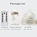 GDEALER 2 Pack Fairy Lights Christmas Decor 33 Ft 100 Led Battery Operated String Lights Christmas Lights with Remote Twinkle Lights Waterproof Firefly Lights for Bedroom Party Wedding Decorations