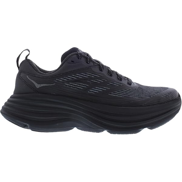 Amazon.com | HOKA Bondi 8 Mens Shoes Size 8, Color: Black White