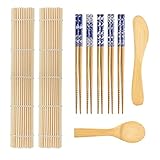 9 PCS Premium Sushi Making Kit, Sushi