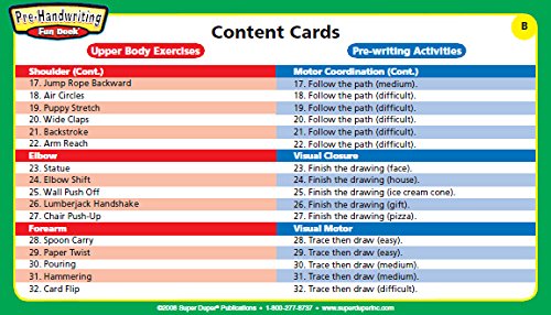 image for Super Duper Publications Pre-Handwriting Fine Motor Activities Fun Dec
