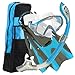 U.S. Divers Purge Mask, Hingeflex Fins, Dry Snorkel Set, with Snorkeling Gear Bag, PBl-SM