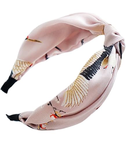 Boho Ethnic Wind Embroidery Hairband Yellow Butterfly Non-slip Elastic Amazon.com : OUTVIE Boho Knotted Yellow Headband with  main image 3