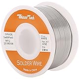 Whizzotech Solder Wire 60/40 Tin/Lead Sn60Pb40 with Flux Rosin Core for Electrical Soldering 4oz/100g Diameter 0.032 Inch/0.8mm (4oz-0.8mm)