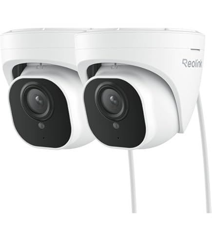 Amazon.com : REOLINK 4K PoE Security Cameras for Outdoor/Indoor