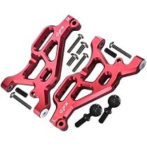 GPM Racing Aluminum Front Lower Arms Set Black : Limitless / Infraction / Typhon