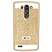 LG G3 Case, SILVERBACK(TM) [Glitz] Premium Glamour Glitter Bling Hard Case for LG G3 (2016) -Gold