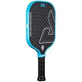 JOOLA Double Vision 16mm Pickleball Paddle - Signature and Standard Shape - Aramid Surface for Softer Responsive Touch - SK Film for Reduce Vibration - USAP Approved - NFC Chip Enabled