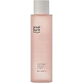 PIXELPURE Soothing Ampoule Toner – Hydrating & Refreshing Facial Skincare with CICA & Tea Tree, Lightweight Daily Use, Vegan & Hypoallergenic, 6.8 fl oz