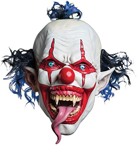 Morbid Enterprises Snake Tongue Evil Clown Mask