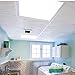 GENESIS - Drifts White 2x2 Ceiling Tiles 3 mm Thick (Carton of 12) – These 2’x2’ Drop Ceiling Tiles are Water Proof and Won’t Break - Fast and Easy Installation (2’ x 2’ Tile)