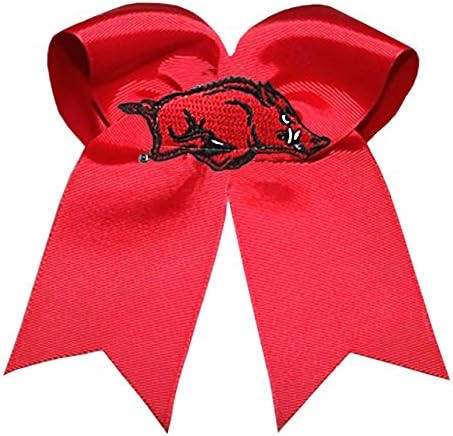 Arkansas Razorbacks NCAA Large Cheer Bow