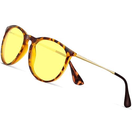 VIYSIOO Night Driving Glasses Night Vision for Men Women Sun