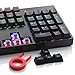 YNRx X8100 Gaming Keyboard, 104-key Green Axis Wired Mechanical Keyboard, Dustproof and Waterproof, Interchangeable Shaft Computer Accessories. Game Companion. (Color : Pink 1)thumb 2