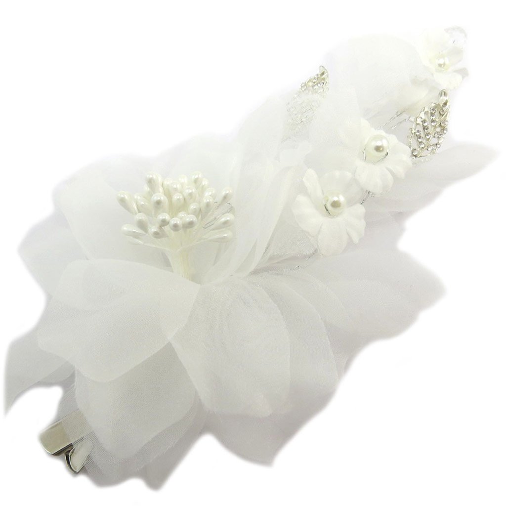 Les Tresors De Lily P4773 Creative Hair Clip Ophelia Ivory